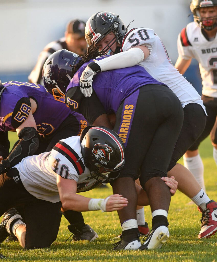 THE BUCCS WIN IN LEARNING EXPERIENCE Covington Buccaneers Football